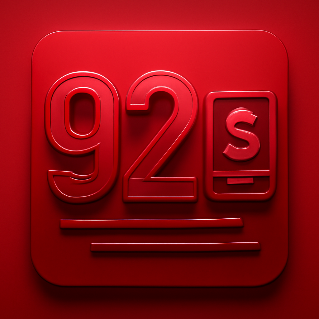 A badge concept for Tips for Using 92 Lottery Safely featuring the text '92 Lottery'.