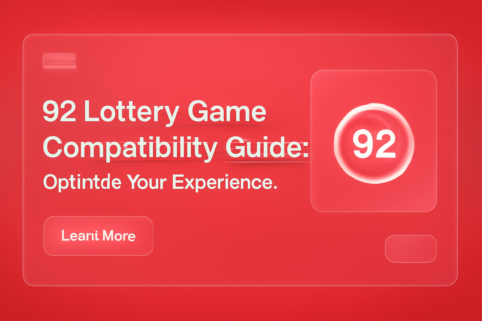 A neutral informational scene illustrating tips for fraud prevention related to 92 Lottery.