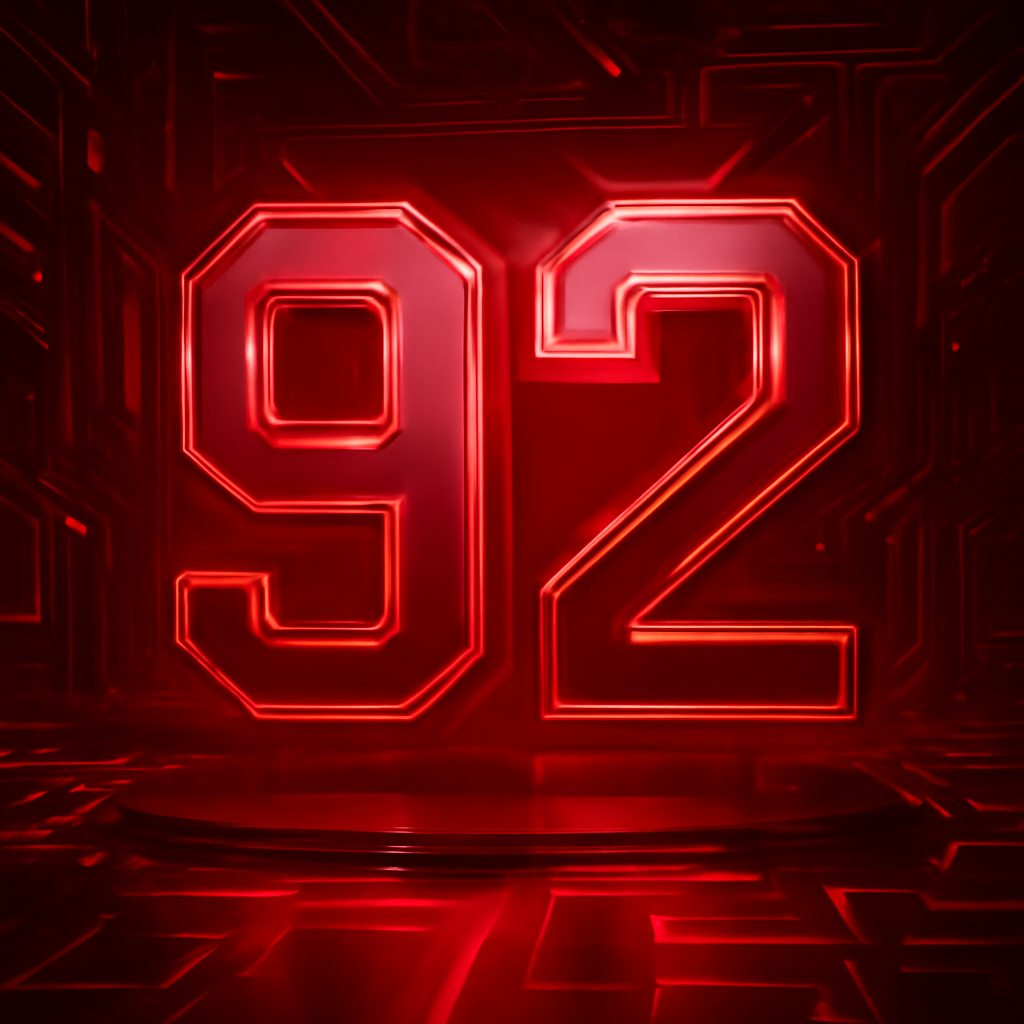 An illustration highlighting security measures for the 92 Lottery.