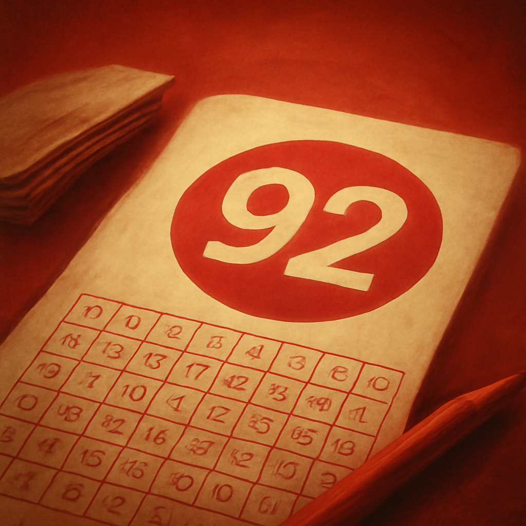 A professional badge symbolizing guidance on 92 Lottery account best practices.