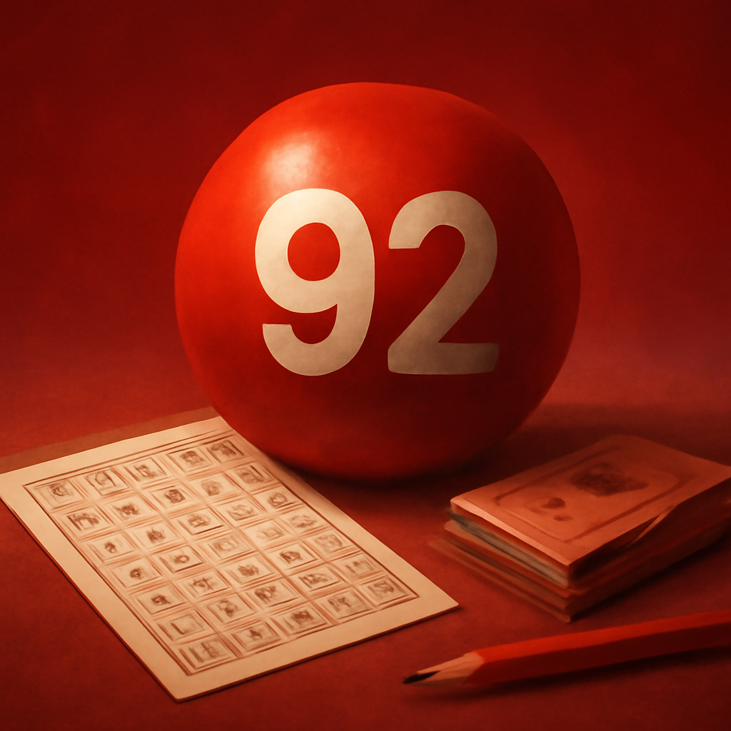 A badge representing 92 Lottery Privacy Practices.