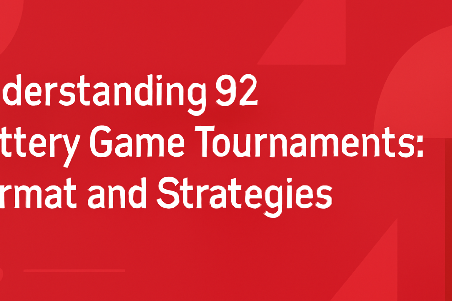 Informational visual on securing 92 Lottery account