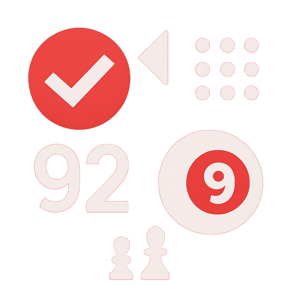 Icon representing 92 Lottery account security