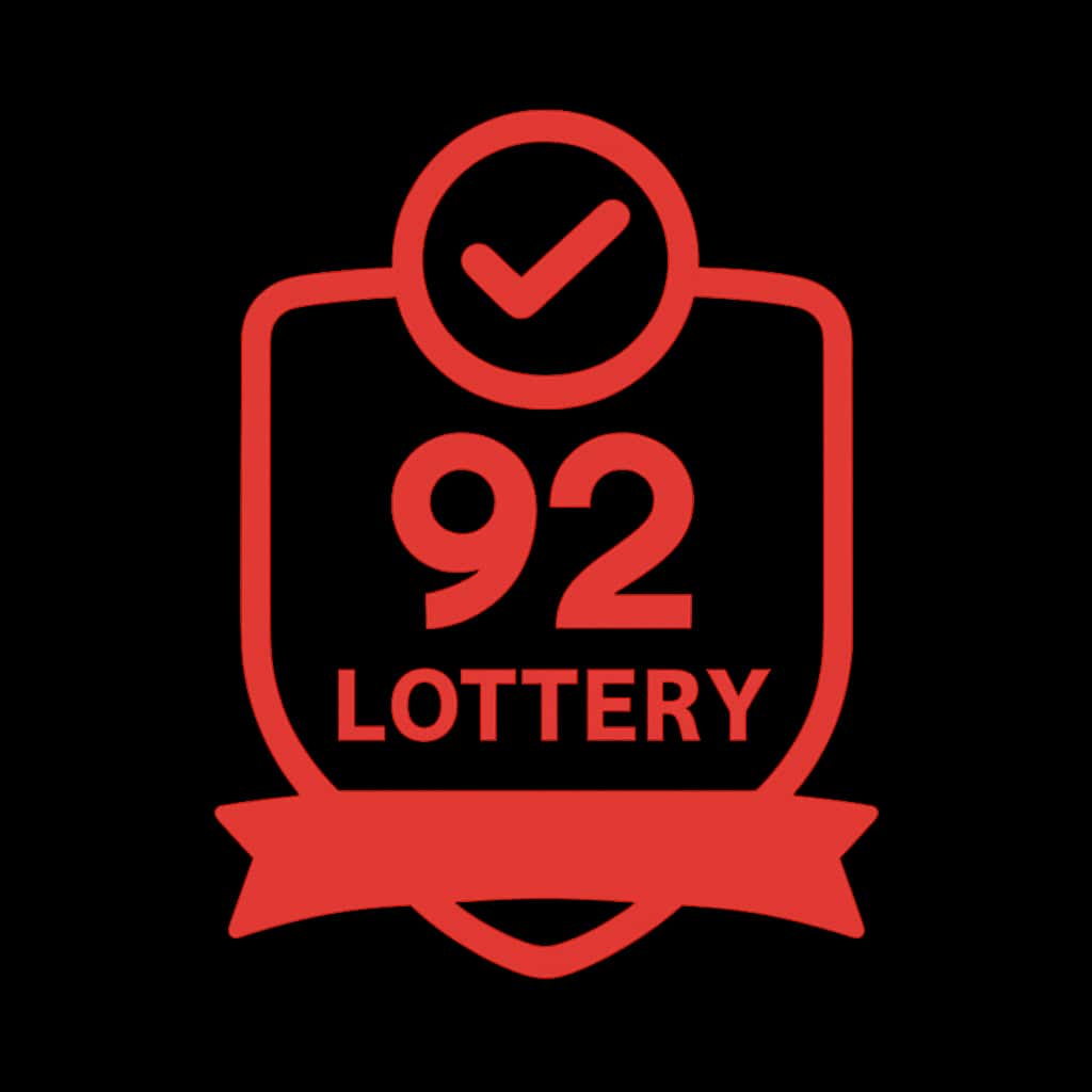 An icon symbolizing the trustworthiness of 92 Lottery.